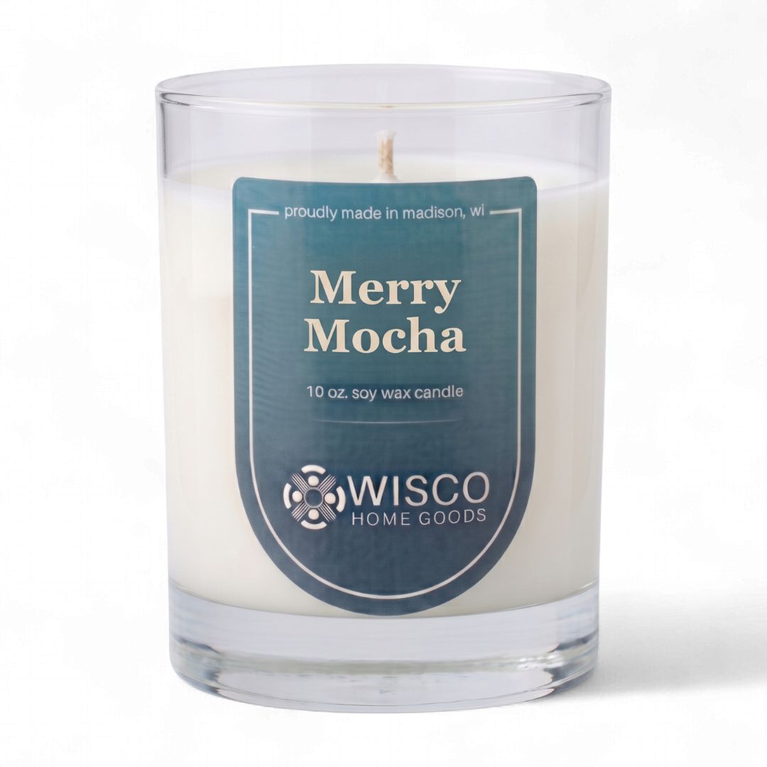 Merry Mocha 10 oz Soy Candle
