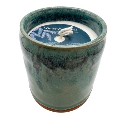 Winter Woodlands - Ceramic Vessel by OI Ceramics