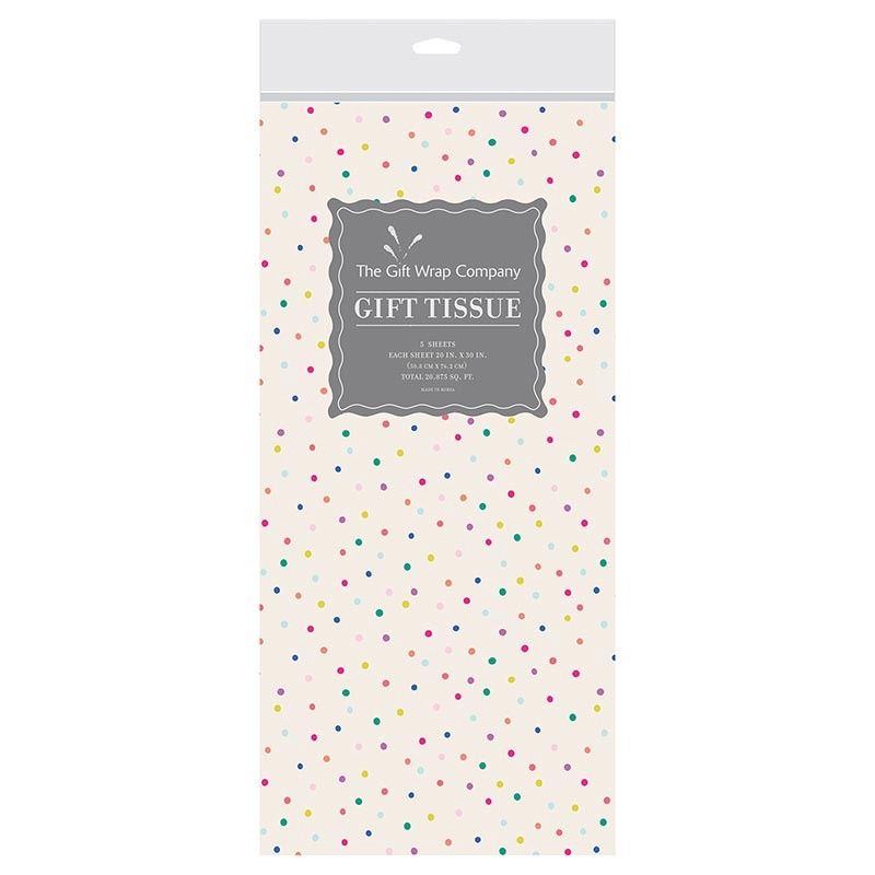 Tissue Happy Birthday Dots