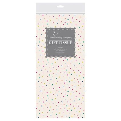 Tissue Happy Birthday Dots