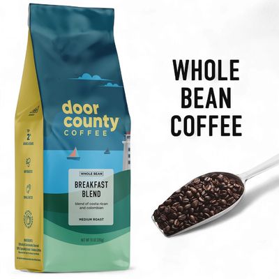 Breakfast Blend Specialty Coffee WHOLE BEAN