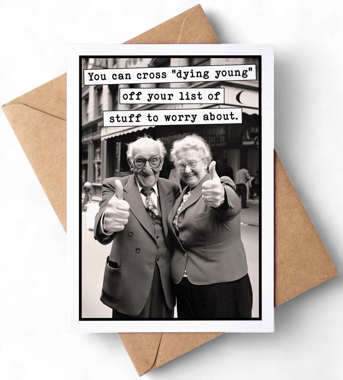 Dying Young Greeting Card