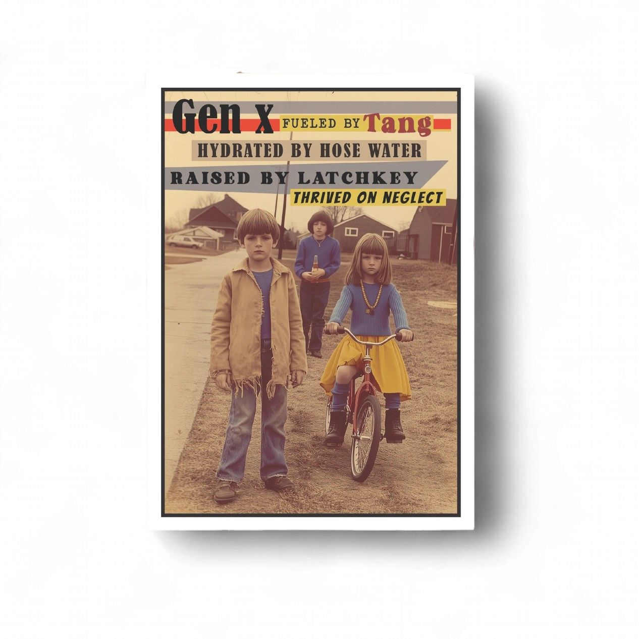 Gen X Greeting Card