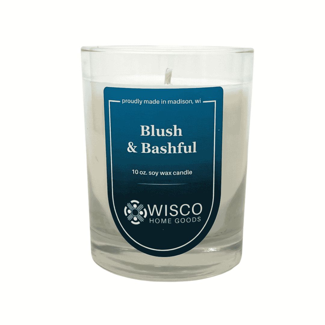 Blush &amp; Bashful Soy Candle ~ 10 oz.