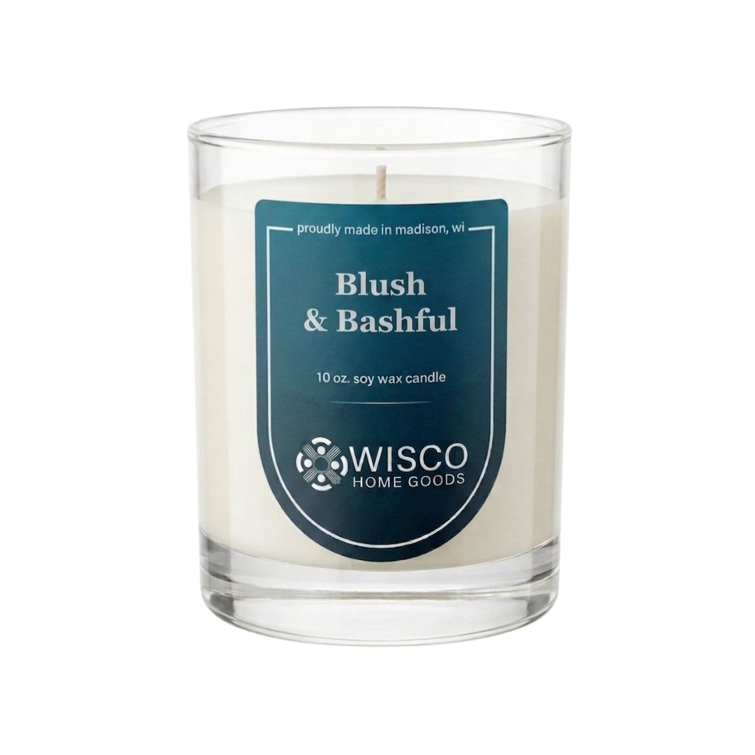 Blush &amp; Bashful Soy Candle ~ 10 oz.