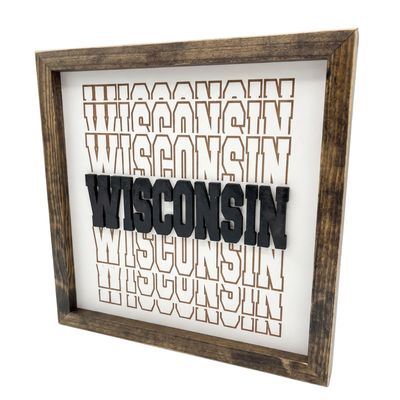 Wisconsin Word Shadow