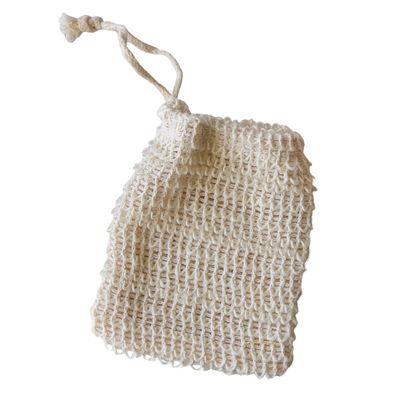 Sisal Soap Saver Bag—Exfoliating Soap Pouch