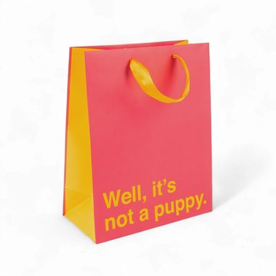 It's Not A Puppy - Gift Bag
