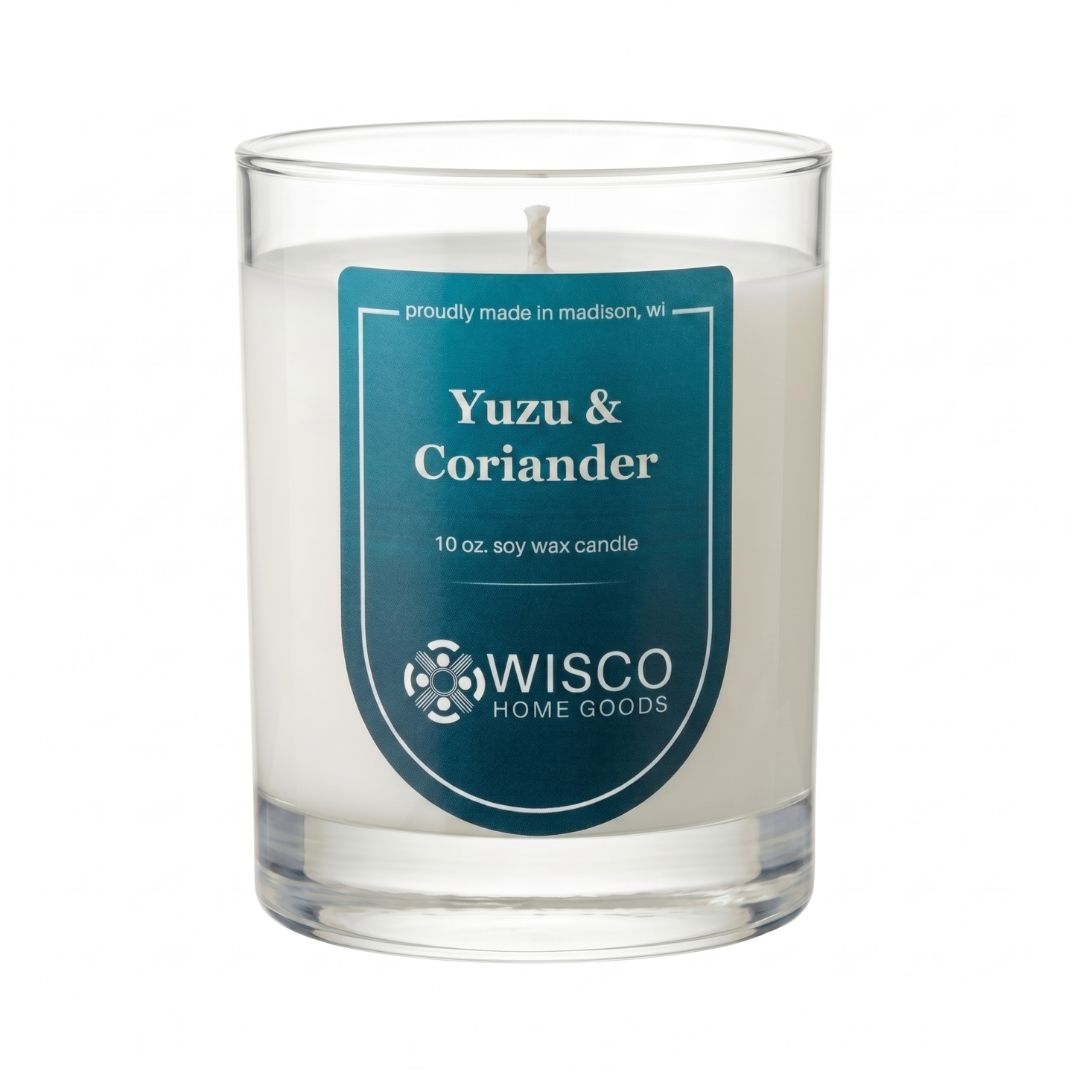 Yuzu &amp; Coriander Soy Candle