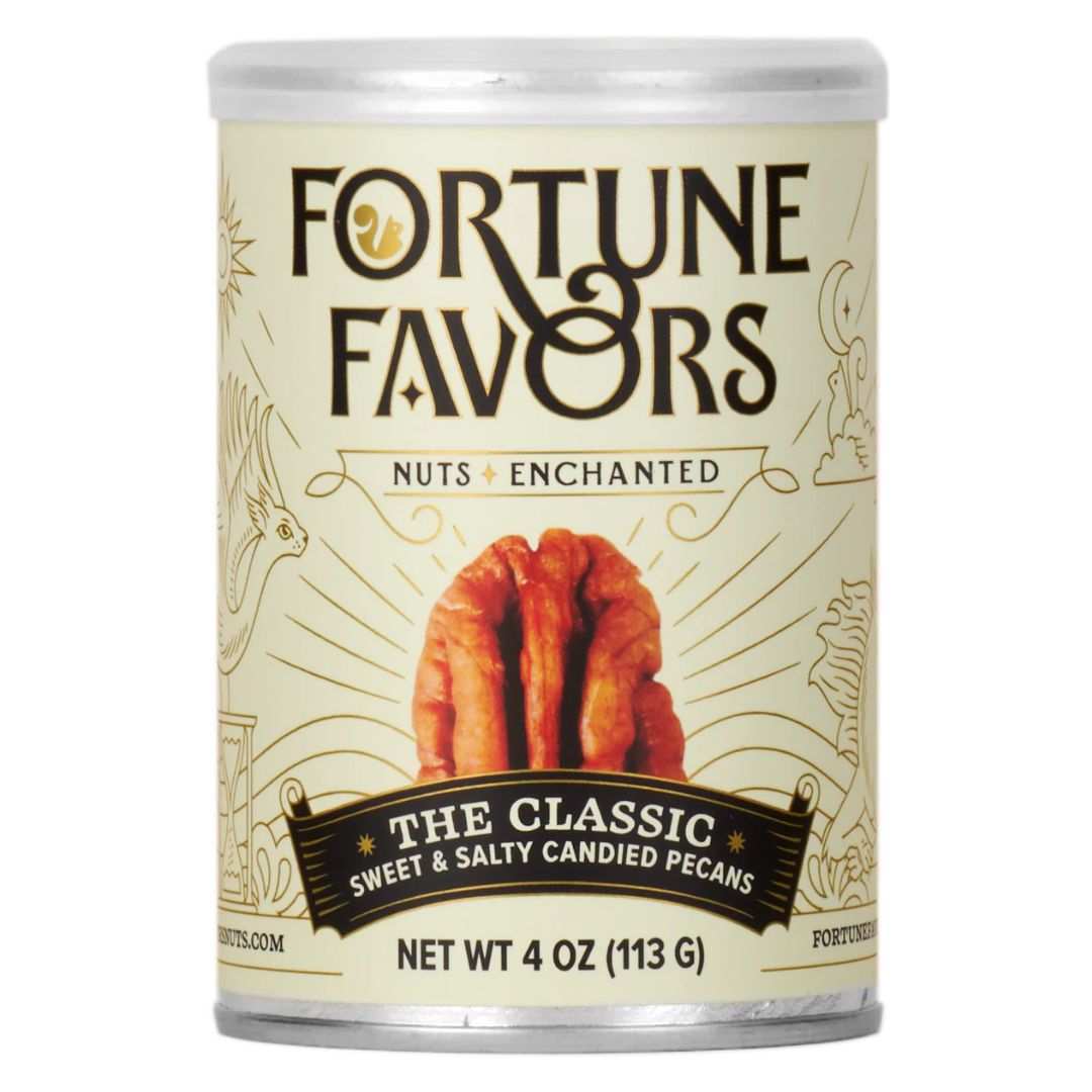 Fortune Favors Classic Candied Pecans - 4 oz