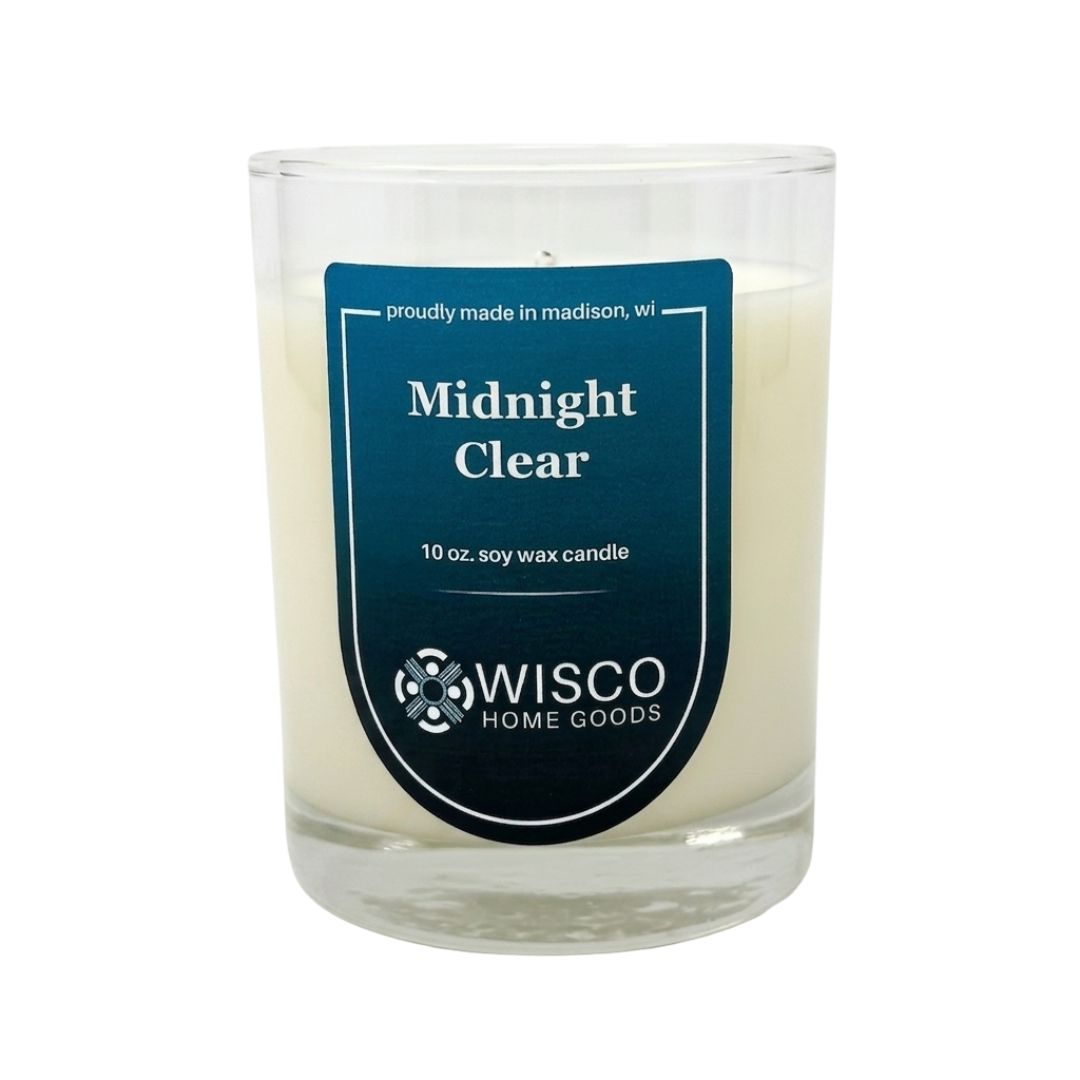 Midnight Clear 10 oz Soy Candle