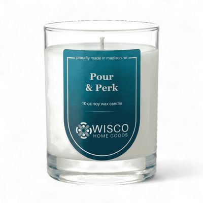 Pour &amp; Perk 10 oz Soy Candle