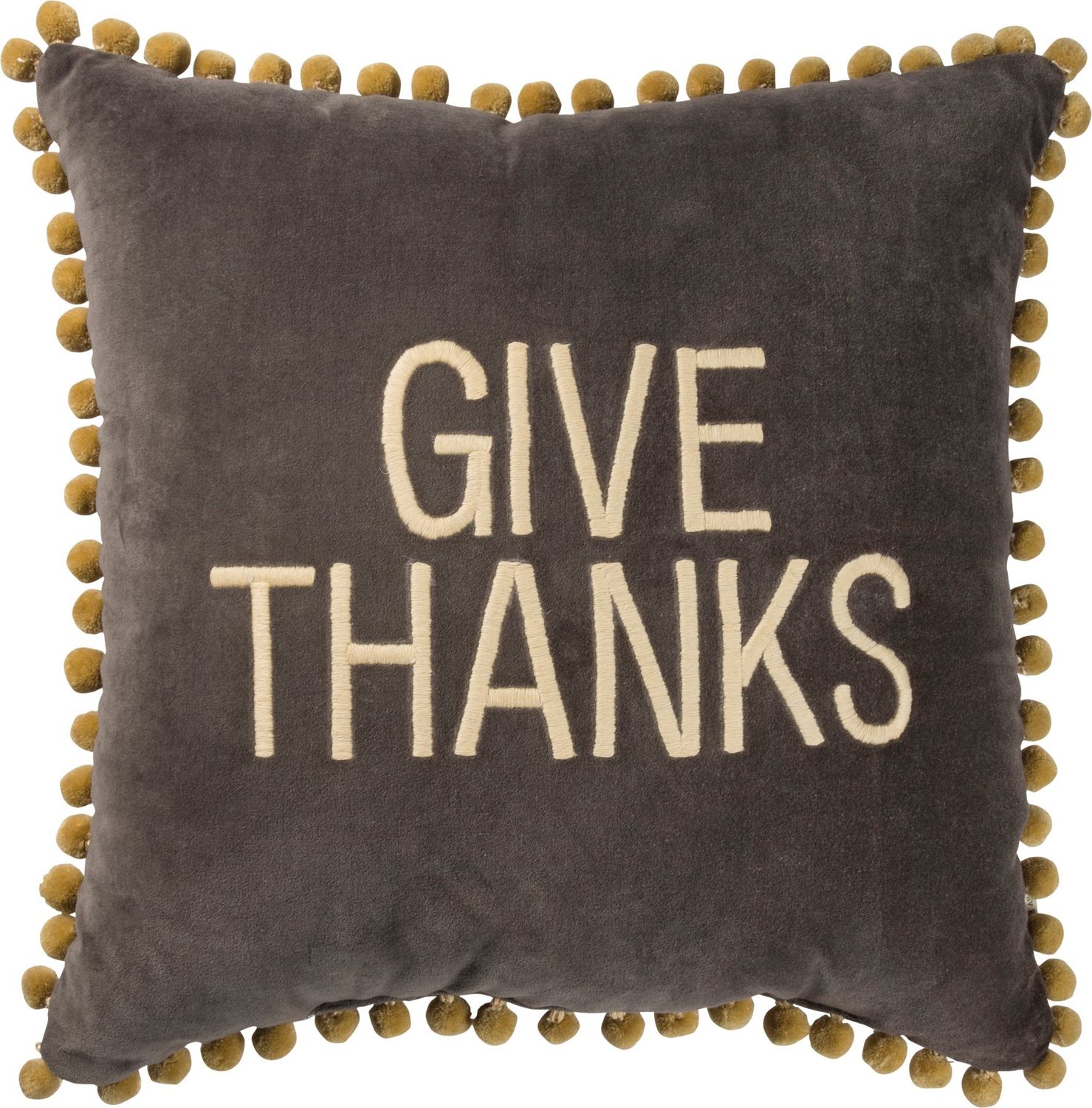 Give Thanks - 18"x18" Pillow