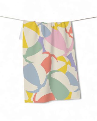 Beach Ball Tea Towel