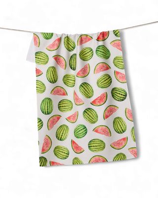 Melon Market Tea Towel