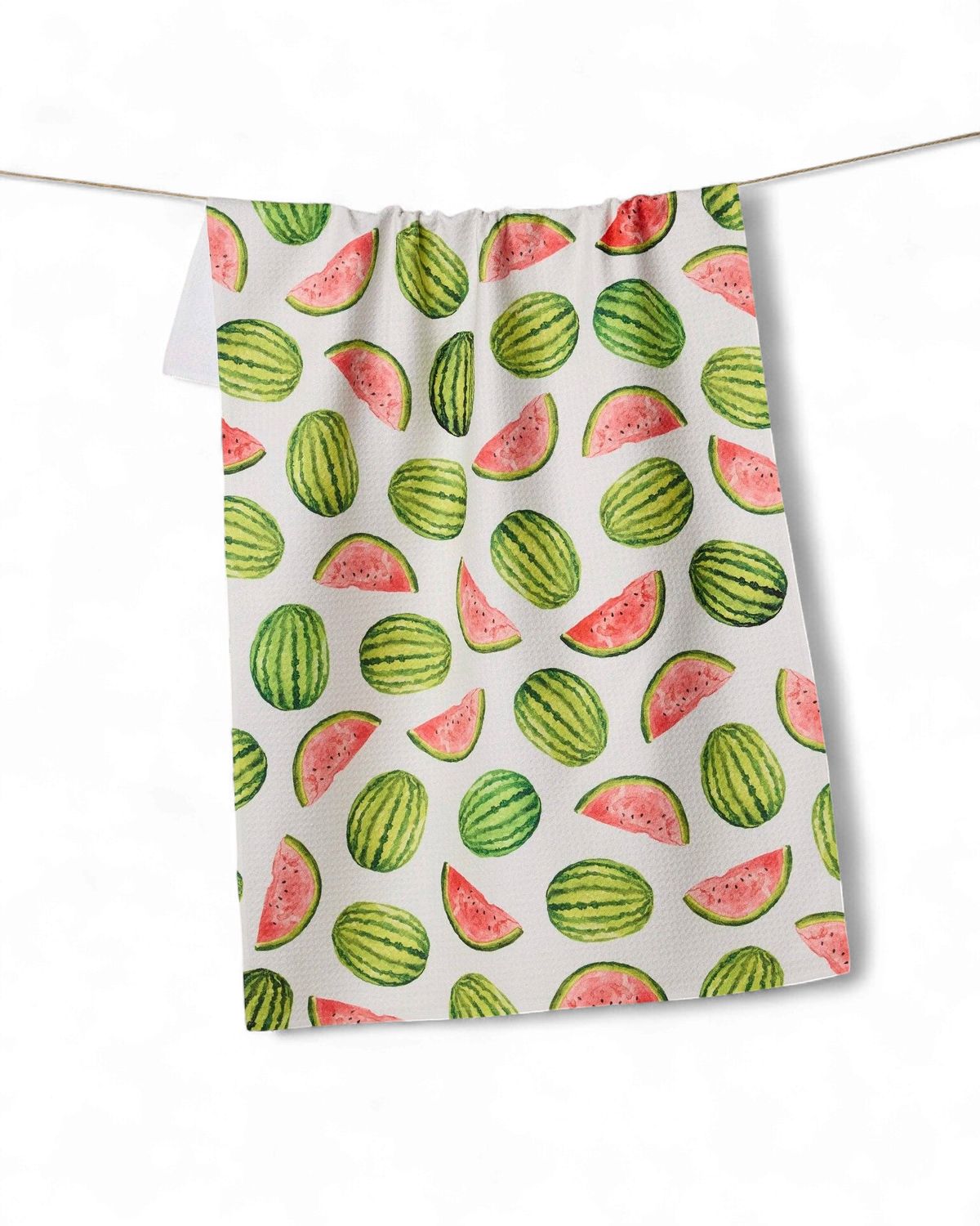 Melon Market Tea Towel