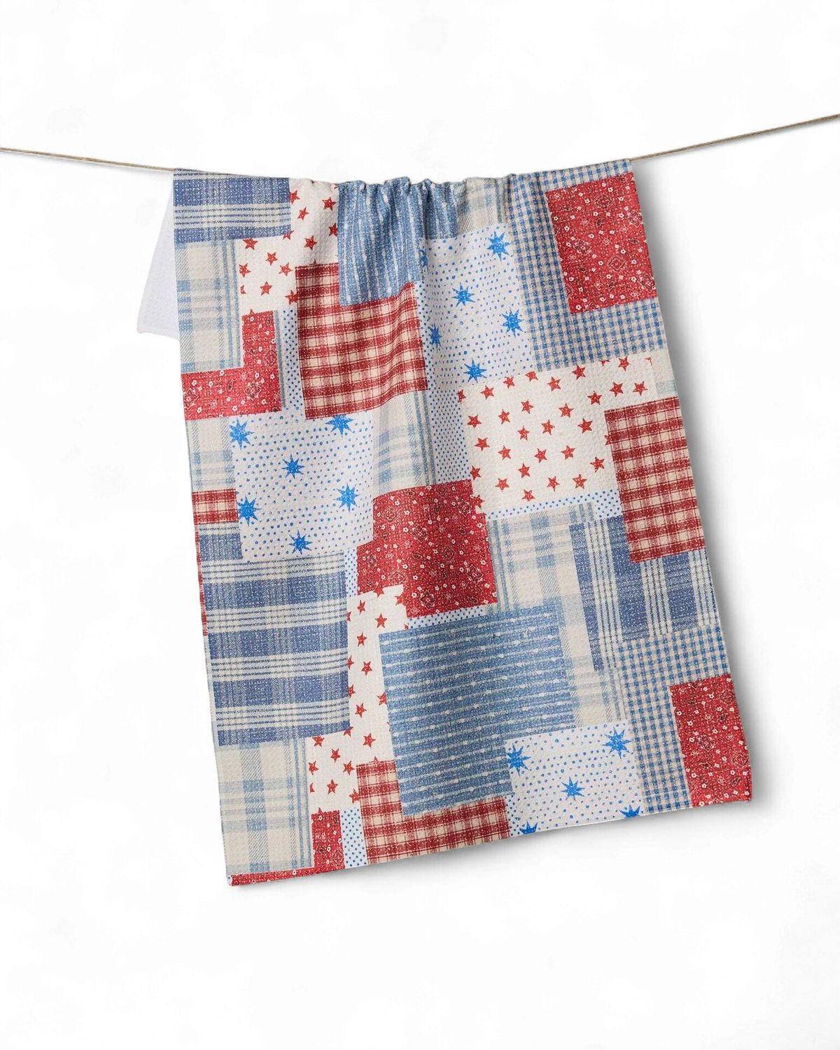Stars and Stitches Tea Towel