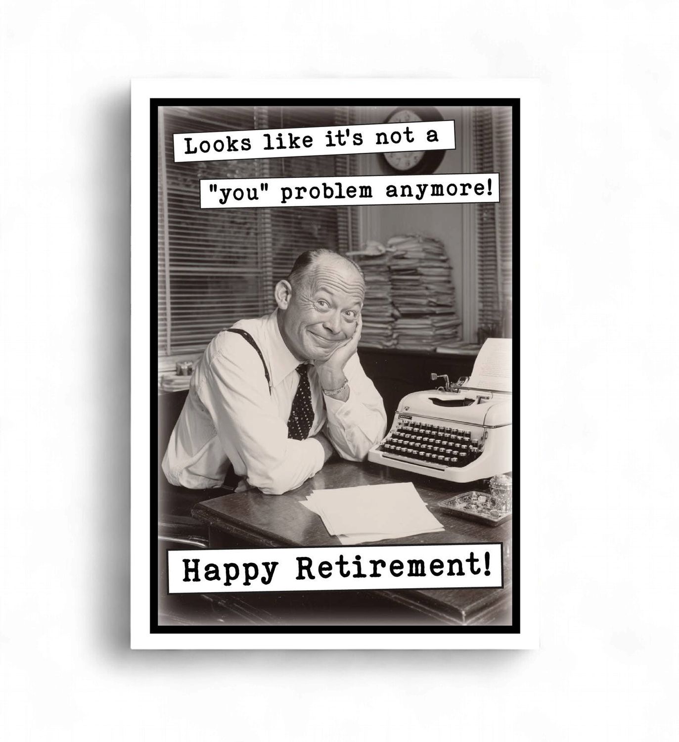 Funny Retirement Card
