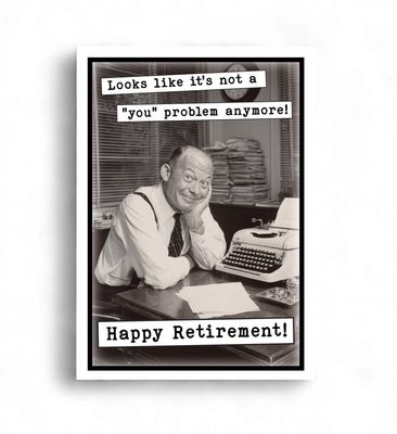 Funny Retirement Card