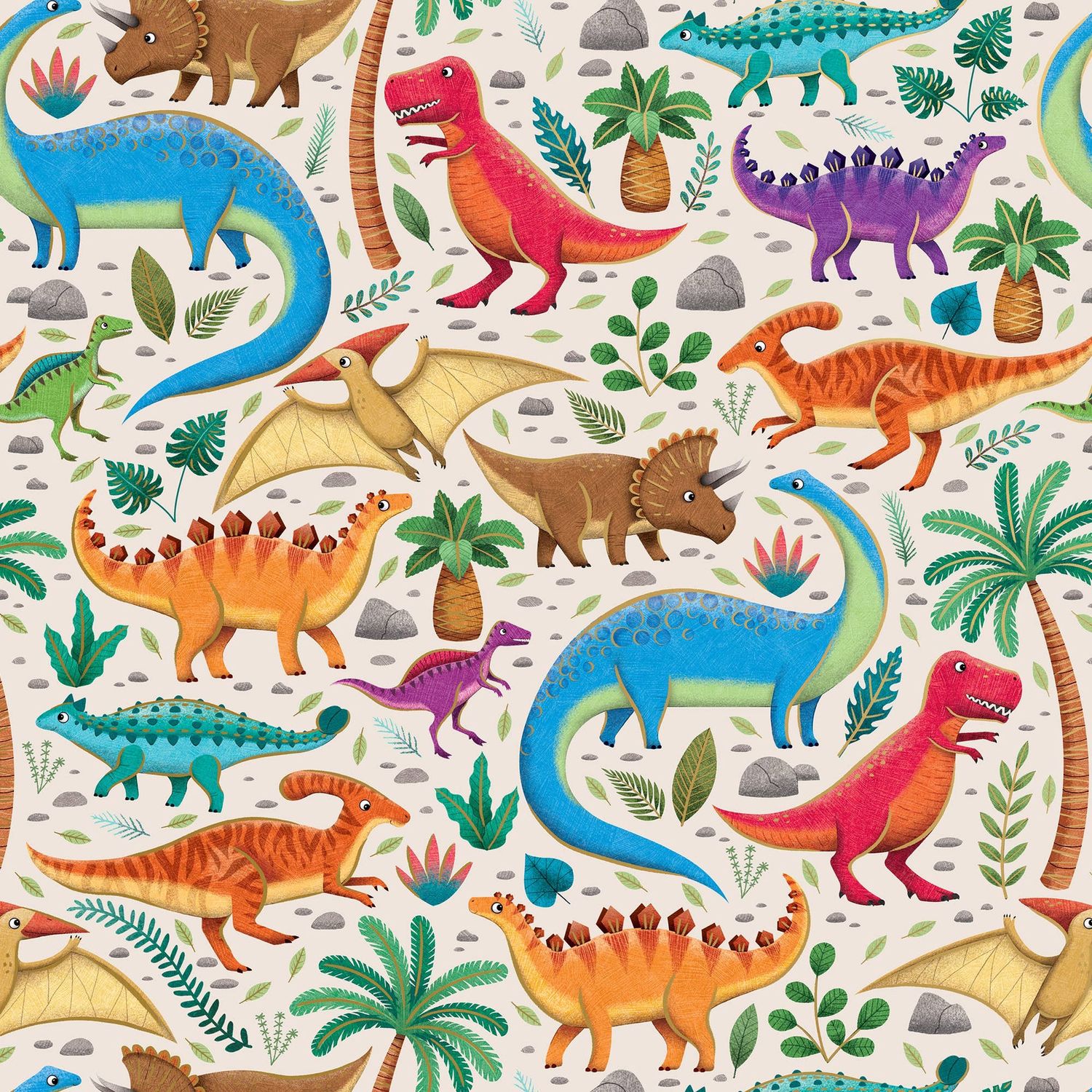 Dinosaurs - Gift Wrap Rolls