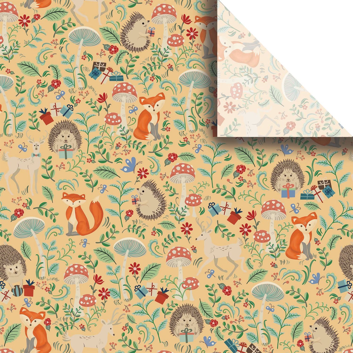 Krafty Fox - Designer Tissue - Printed
