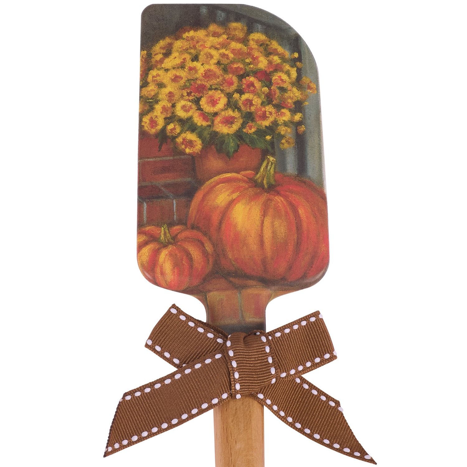 Porch Steps And Flowers Spatula