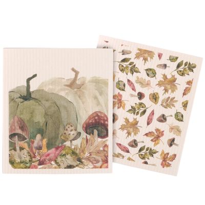 Harvest Leaves Swedish Cloth Set