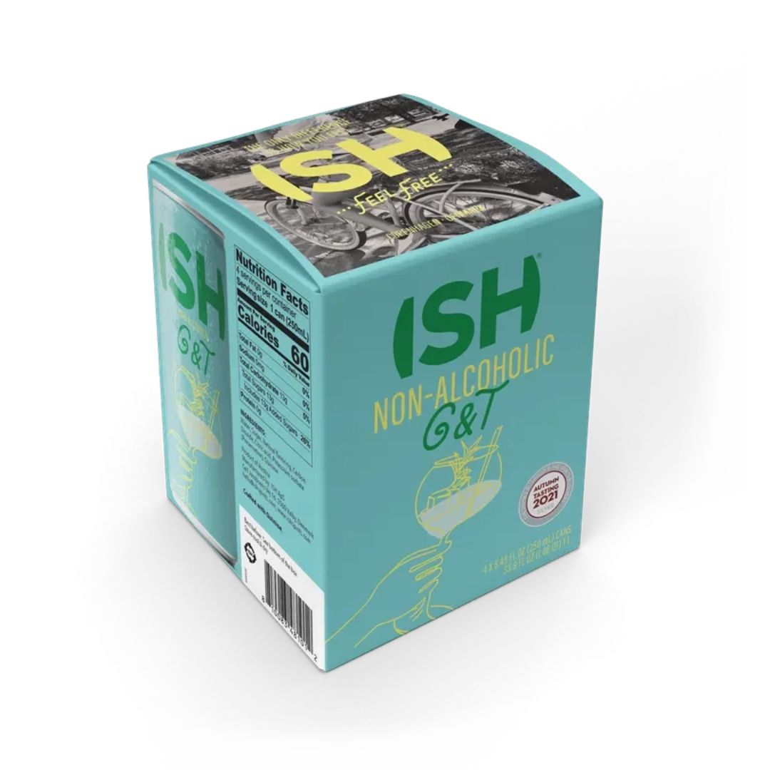 ISH - G&amp;T 4 pack | NON ALCOHOLIC