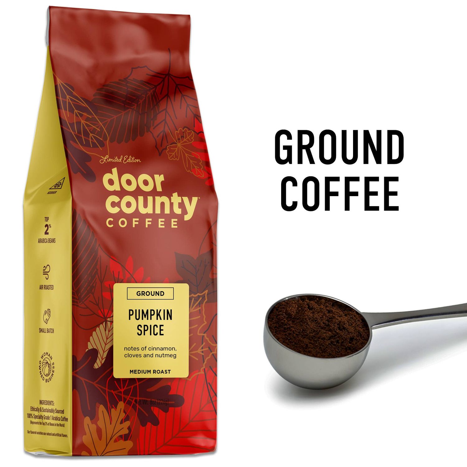 8oz Pumpkin Spice Specialty FALL Flavored Coffee