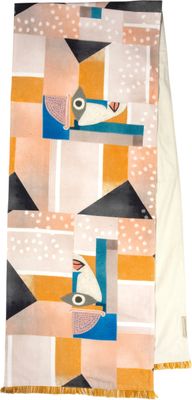 Colorful Face Table Runner