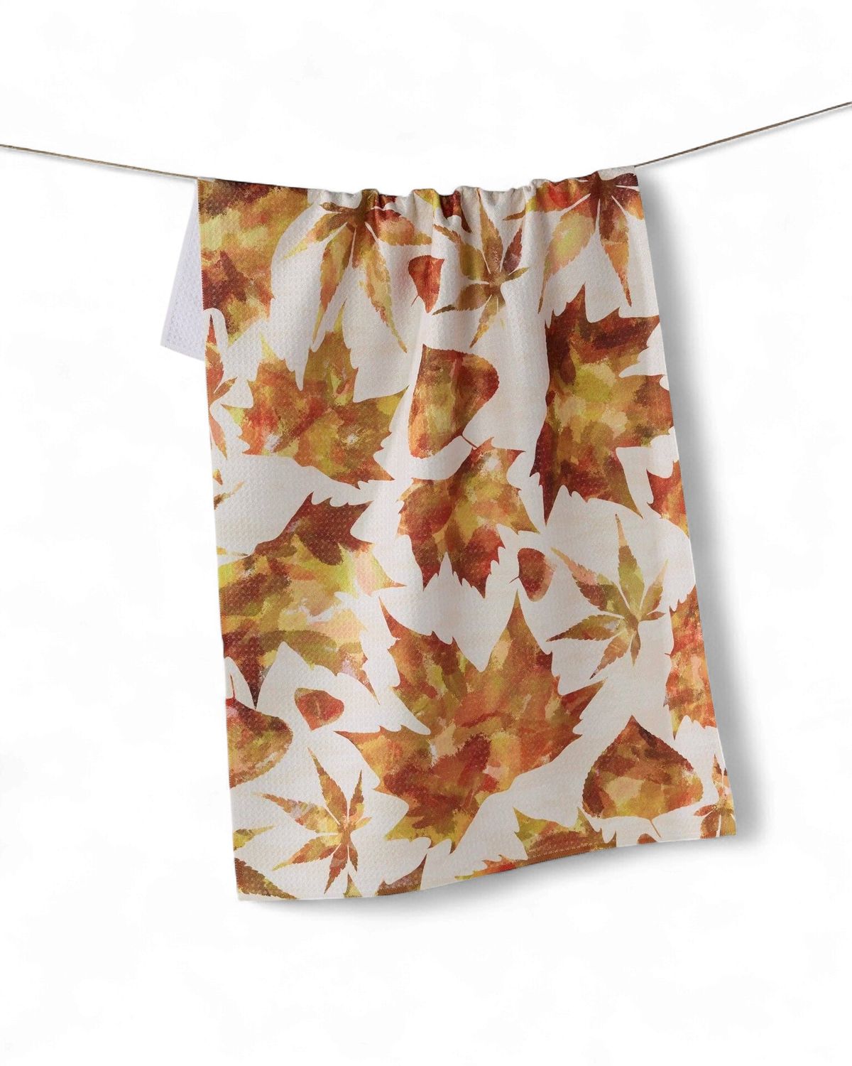 Painted Fall Tea Towel