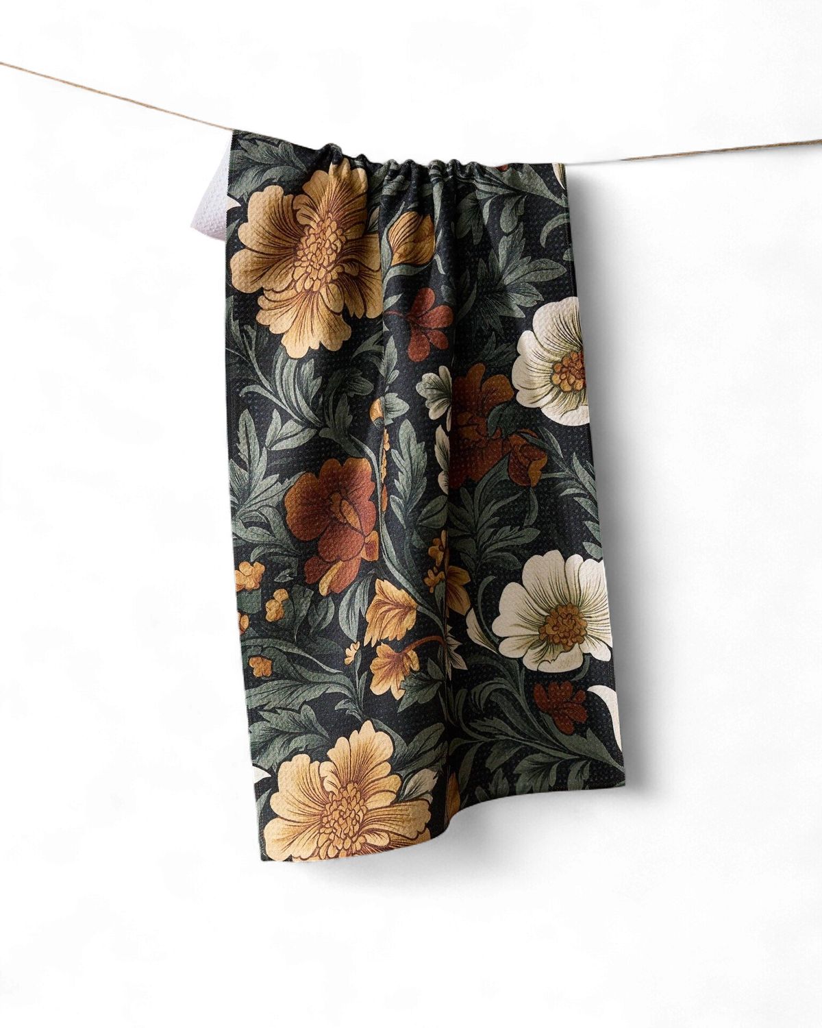 Classic Floral Tea Towel