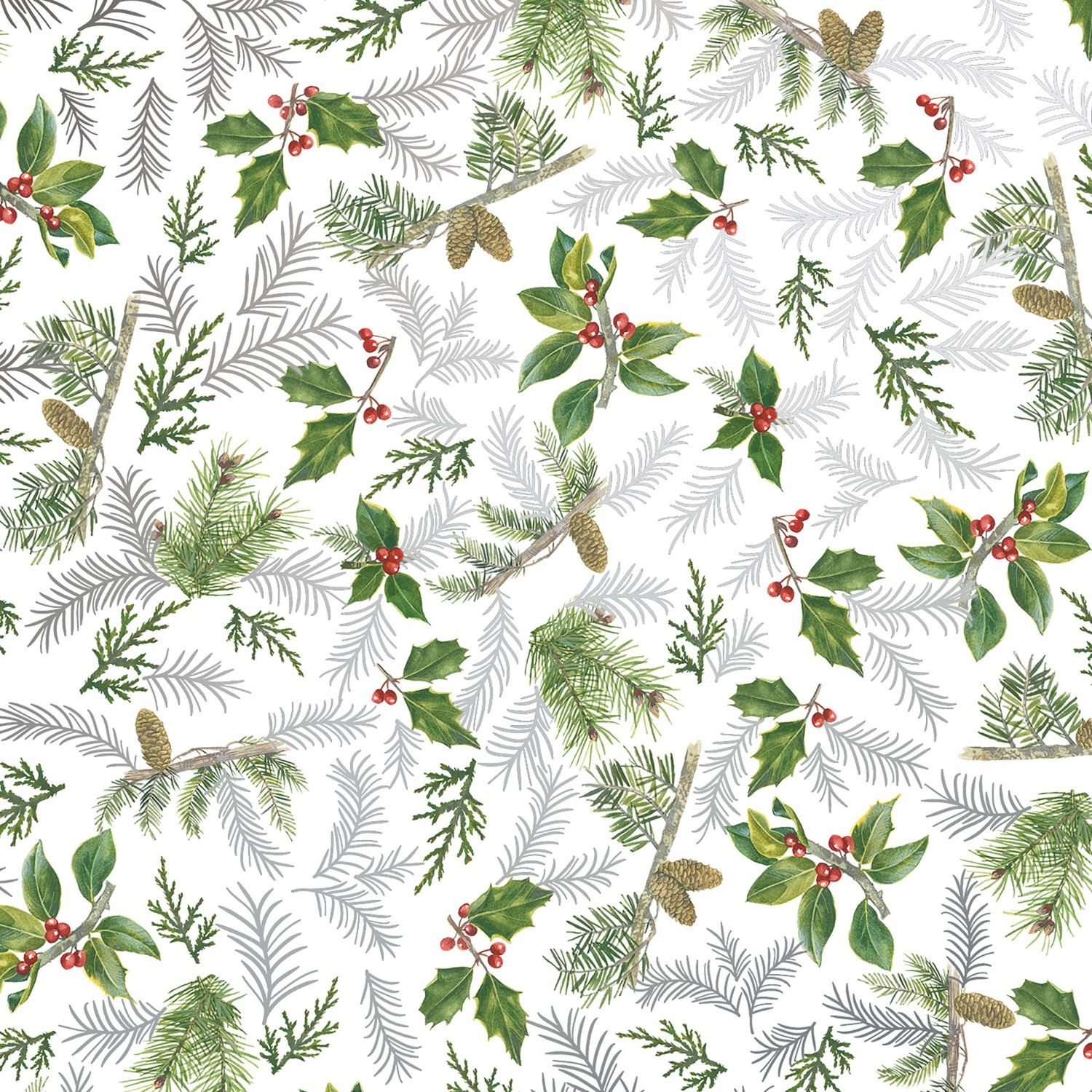 Glistening Pine Wrap - Jumbo