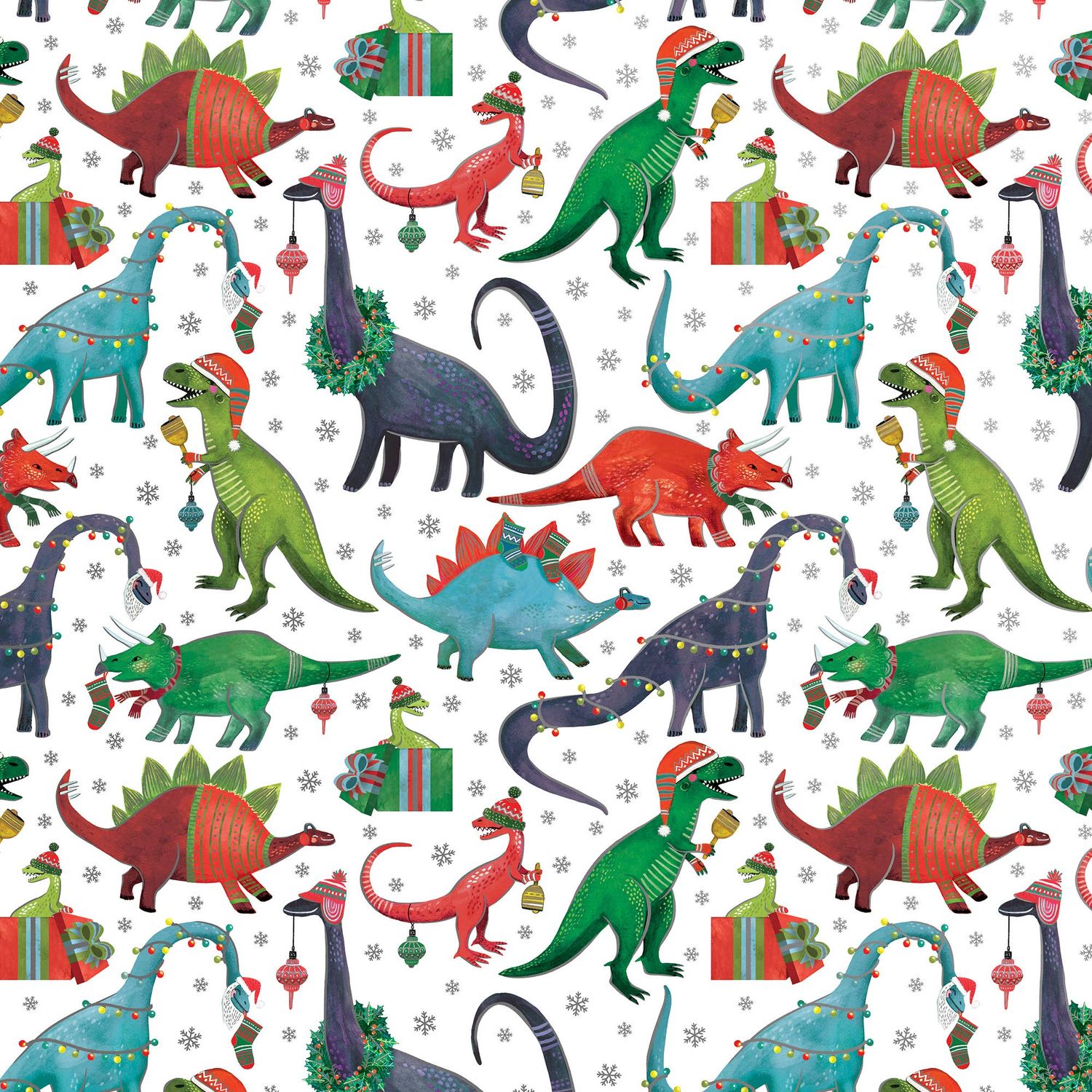 Decked Out Dinosaur - Wrap - Jumbos