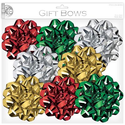 Bows - Assortments - Festive Metallic