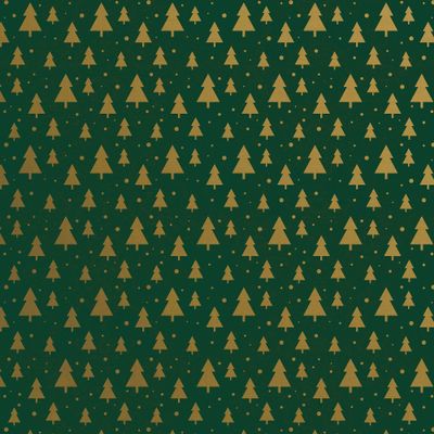 Modern Trees Kraft | Jumbo Wrap