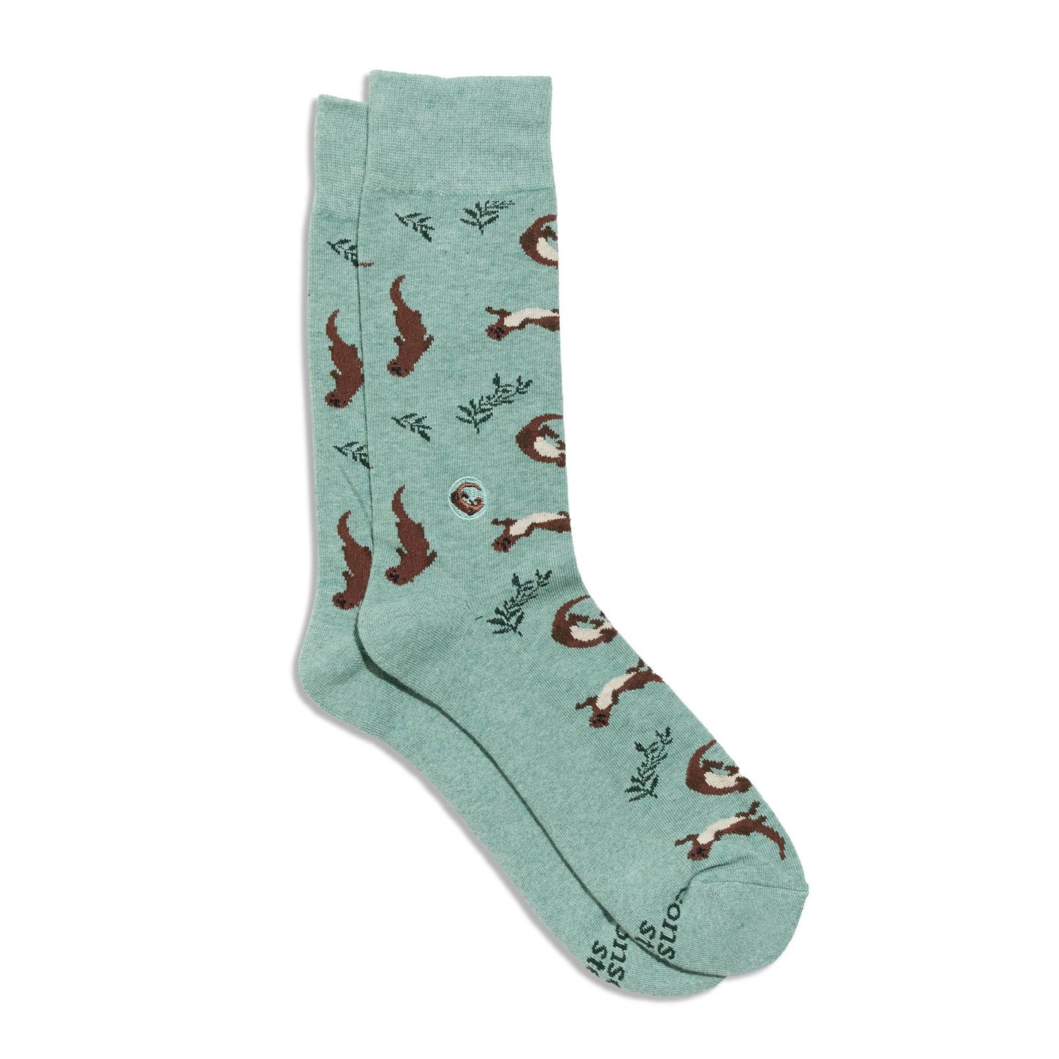 Socks that Protect River Otters | Gifts for Nature Lovers: Small