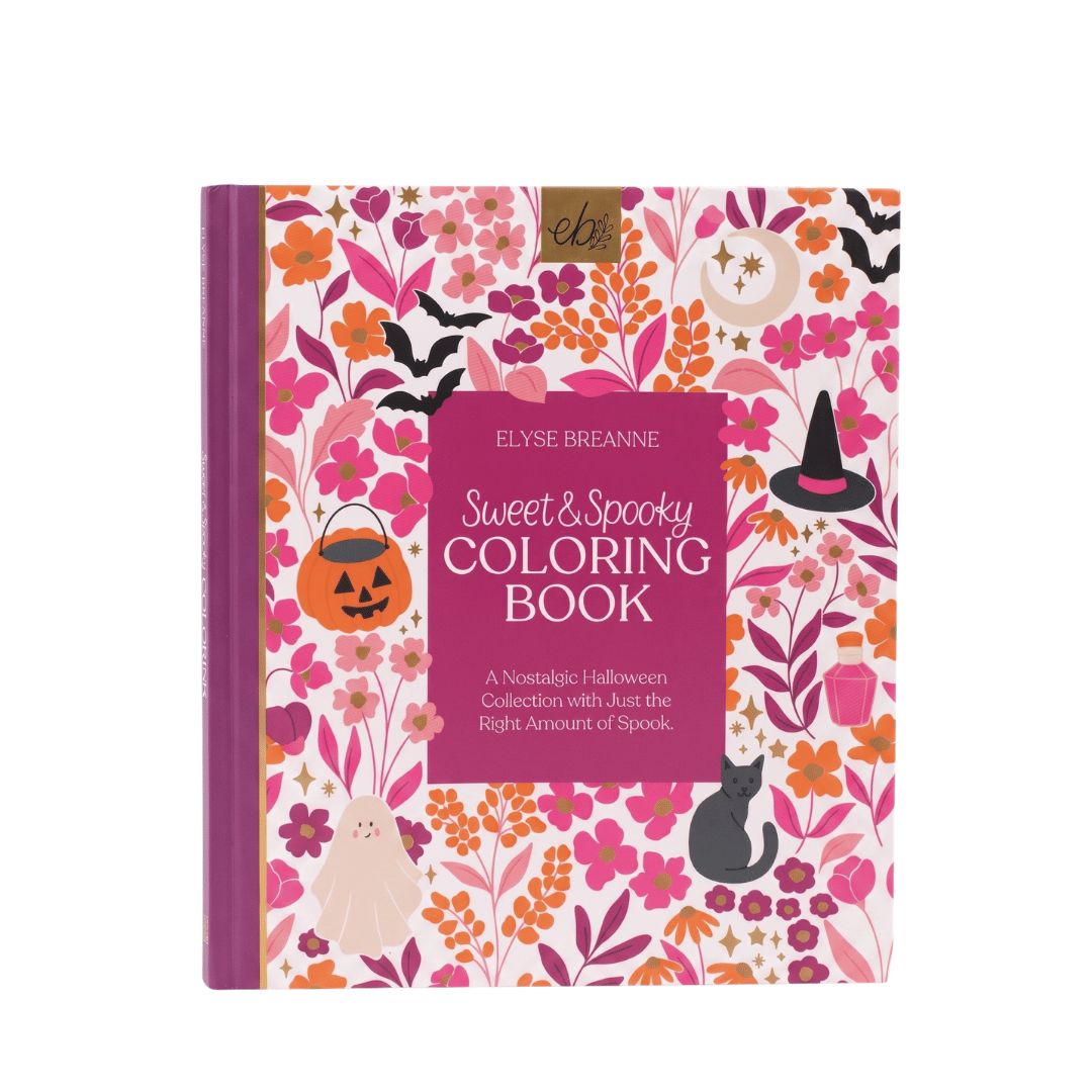 Sweet &amp; Spooky Coloring Book