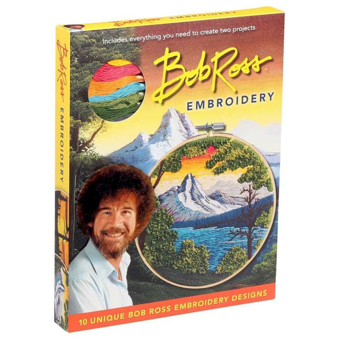 Bob Ross Embroidery Kit