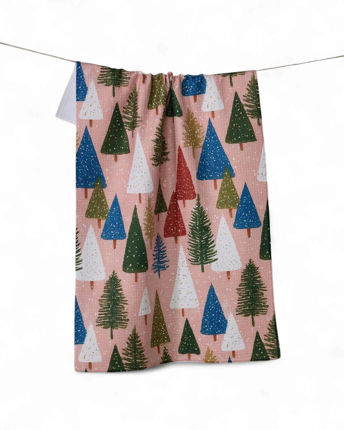 Snowdrift Pines Tea Towel