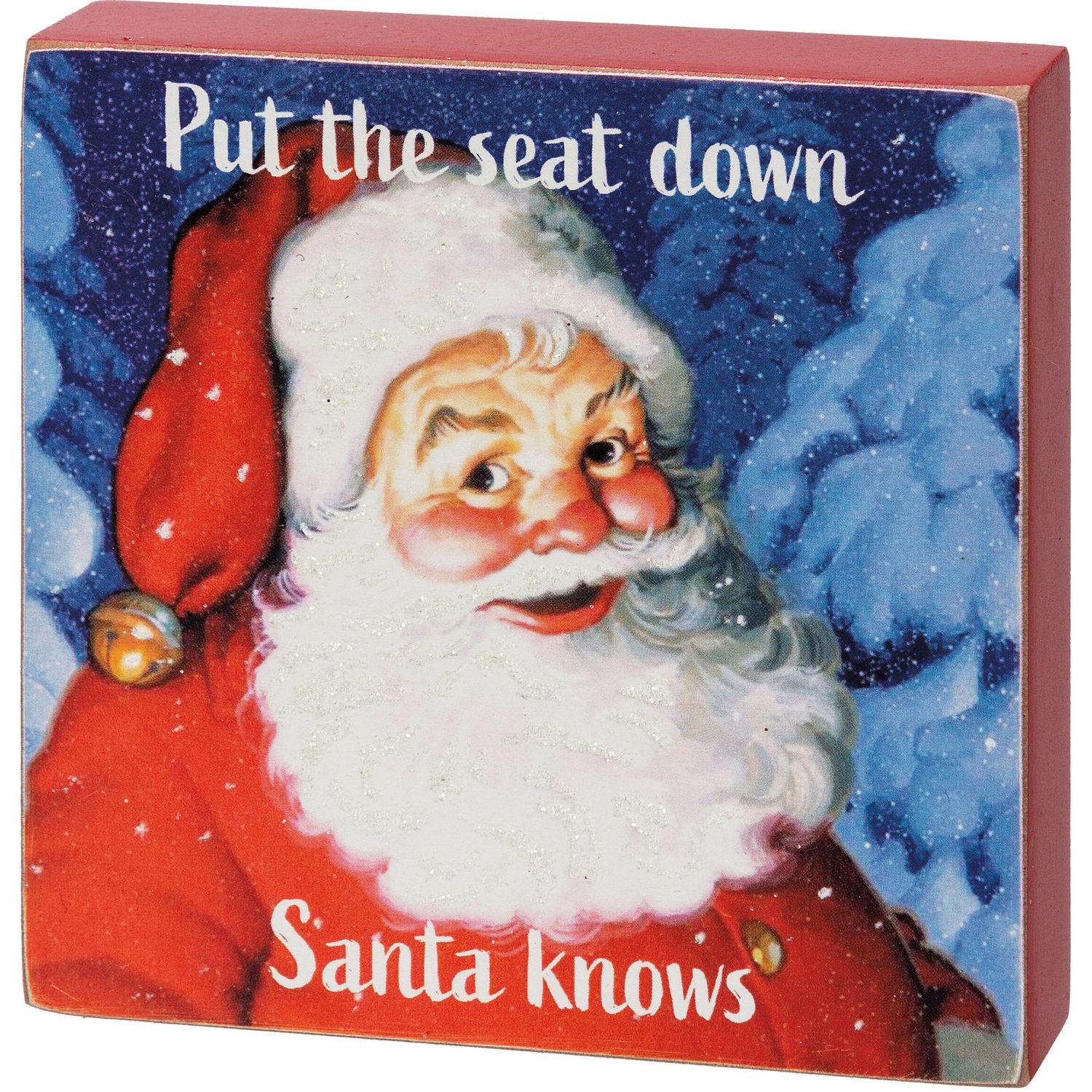 Put Seat Down Block Sign