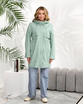 Жіночий плащ, арт А616, колір ментол