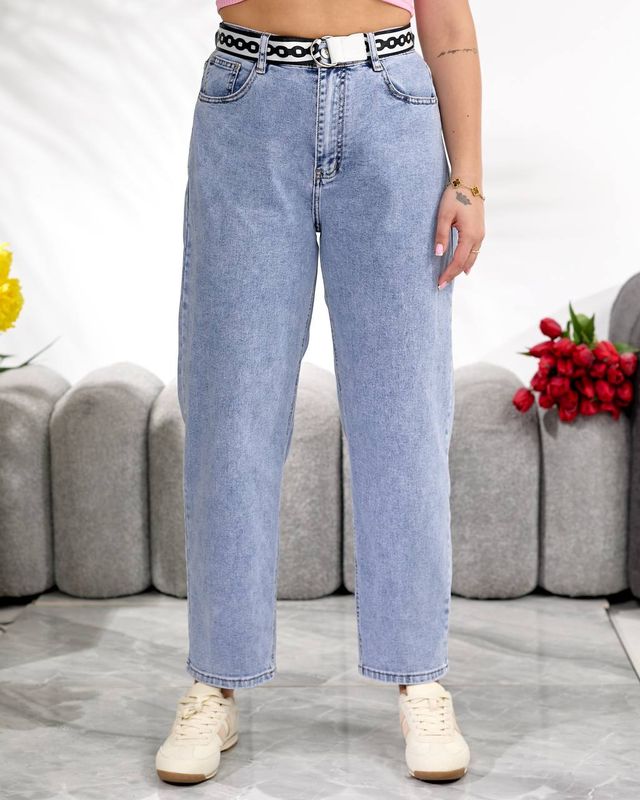 Універсальні джинси, арт. А8519, блакитний