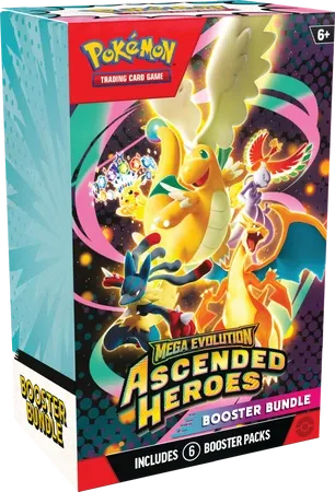 Pokemon TCG: Mega Evolution 2.5 Ascended Heroes - Booster Bundle (EN)