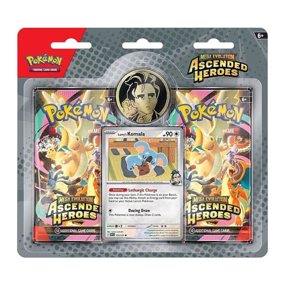 Pokémon TCG: Mega Evolution – Ascended Heroes - 2-Pack Blister Larry (EN)