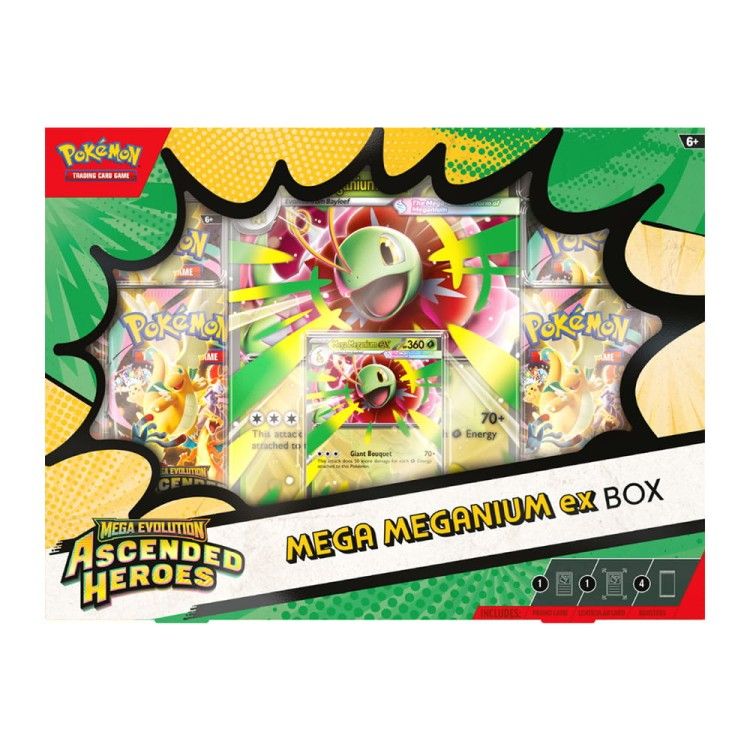 Pokémon TCG: Mega Evolution – Ascended Heroes - Mega Meganium ex Box (EN)