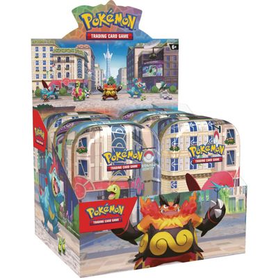 Pokémon TCG: Lumiose City Mini Tin Display -zestaw 10 puszek
