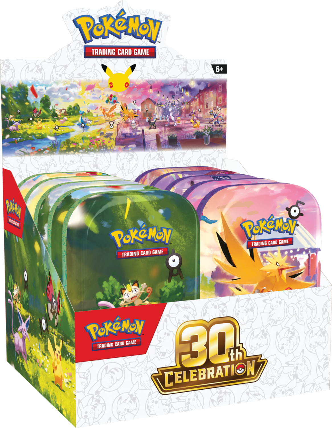 Pokémon TCG: Mini Tin Display (10 sztuk)