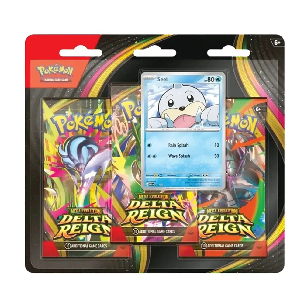 Pokémon TCG: Mega Evolution - Delta Reign - 3-Pack Blister (Seel) (EN)