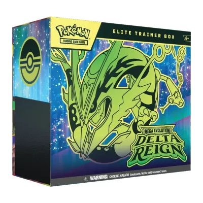 Pokémon TCG: Mega Evolution - Delta Reign - Elite Trainer Box (ETB) Pokémon TCG: Mega Evolution - Delta Reign - Elite Trainer Box (ETB)